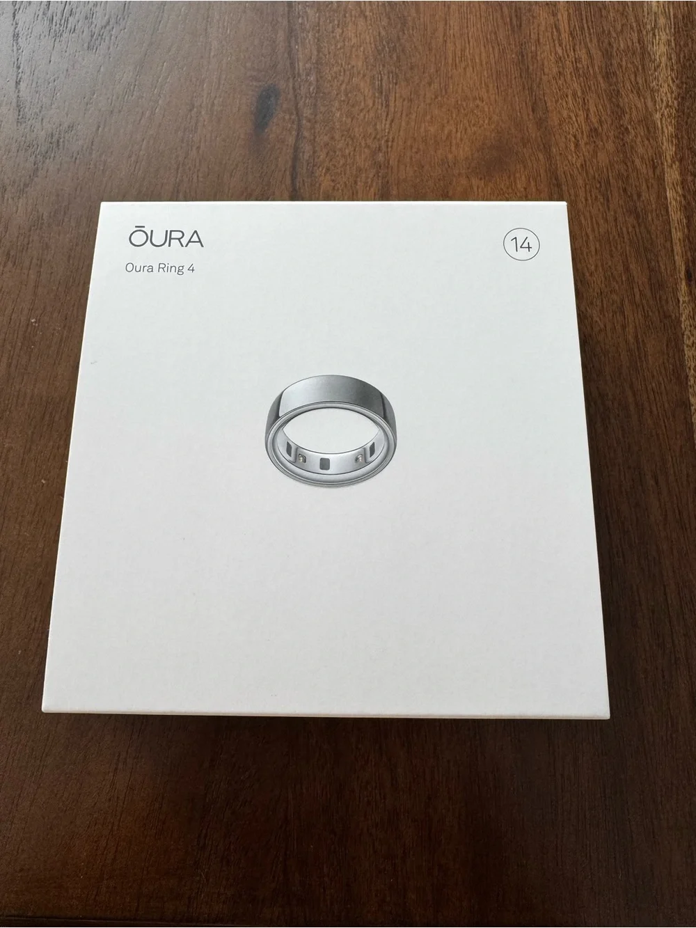 Oura Ring 4 Smart Ring - Silver Finish